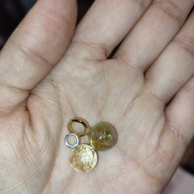 Rutile Gold Necklace
