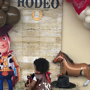 6 PIECES. My First Rodeo Cowboy Birthday Outfit Party Set Baby Boy ...