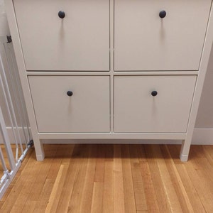 Hemnes shoe cabinet leg extension hotsell
