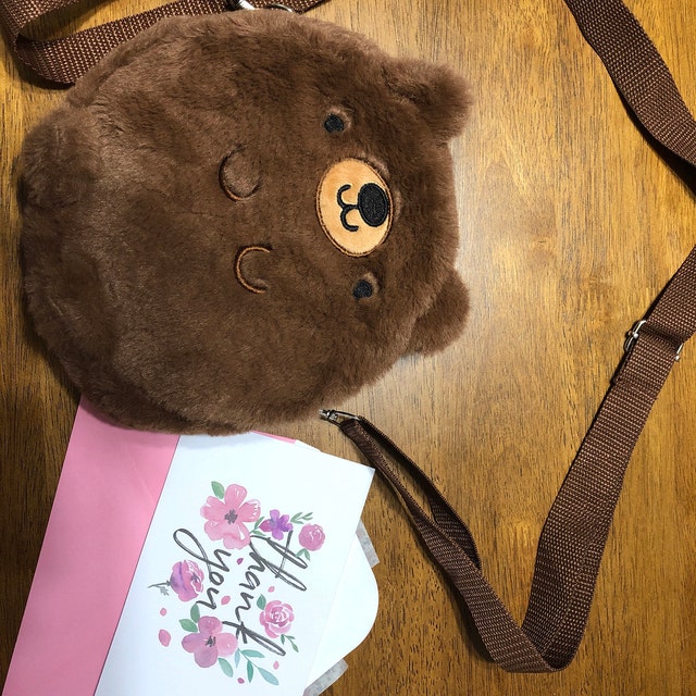 Cute Bear Bag | Brown Bear Bag | Kawaii Bear Bag | Bear Cute Bear Bag | Brown Bear Bag | Kawaii Bear Bag | Bear