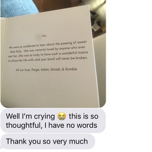 Paige added a photo of their purchase