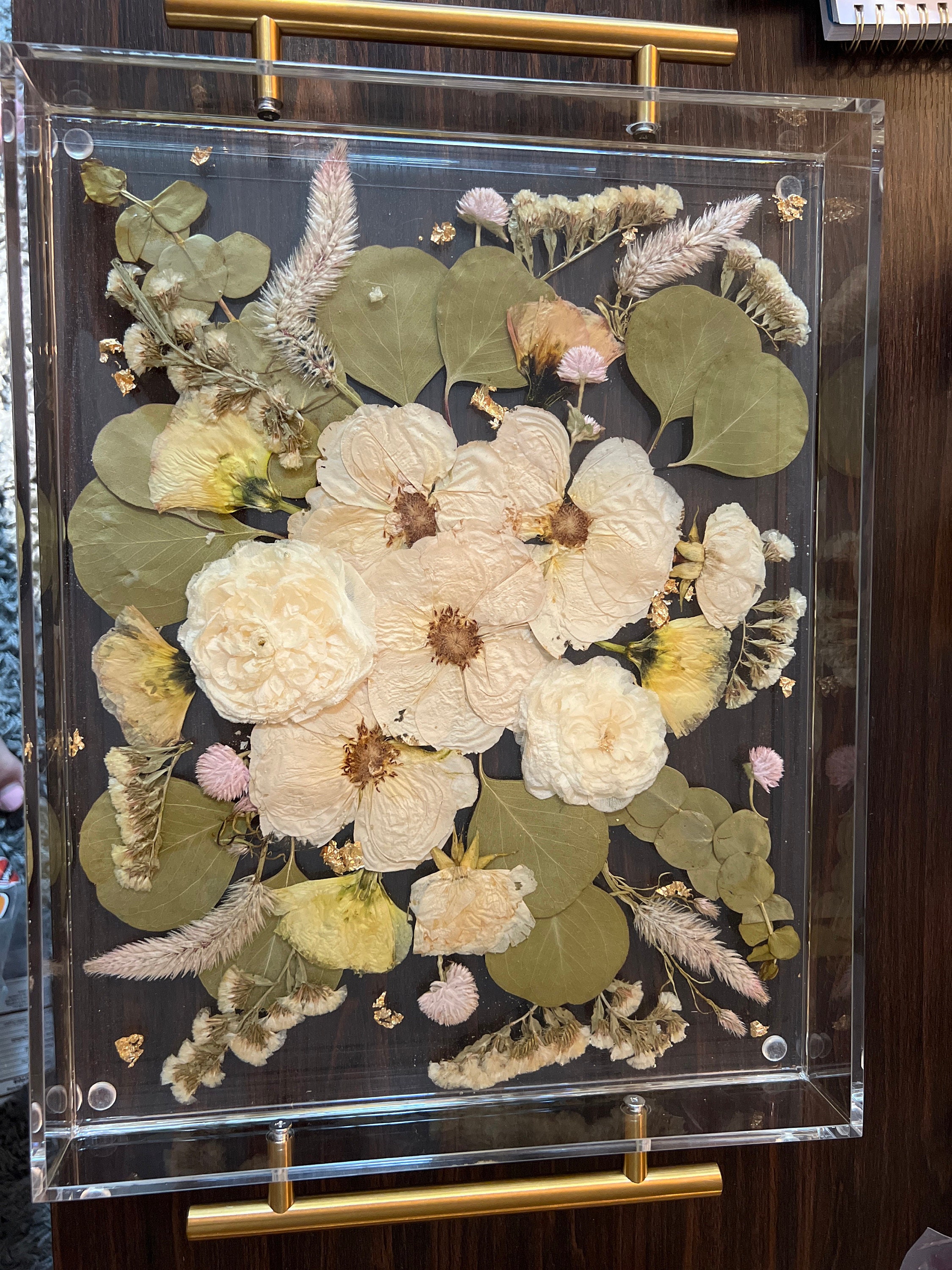 Preserved flowers from Etsy buyer's etsy review
