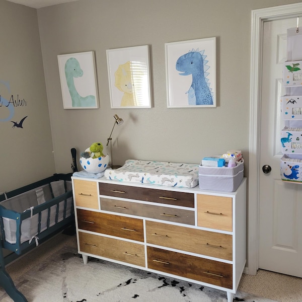 Baby Dinosaur Print | Nursery Wall Art | Nursery Decor | Nursery ...