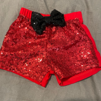 Sequin Shorts PICK Your BOW Color, Sequin Baby Shorts, Sequin Birthday ...
