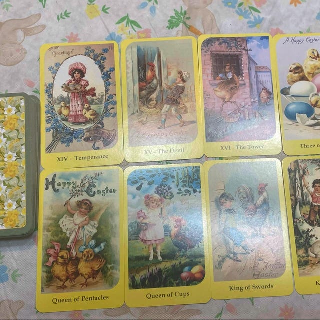 ピンナップガールのタロットデッキ。エロティックなヴィンテージアート