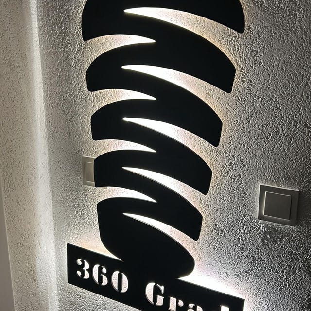 Custom personalisiertes LED Pizza Imbiss Döner Werbung Reklame no Neonreklame Schild Doner Spieß Kebab Leuchtschild LED Deko Schild