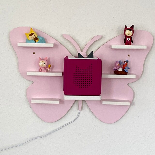 Music Box Shelf for up to 22 Figures / Theme: Butterfly