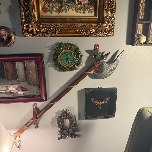Leather Axe Display/holder - Etsy