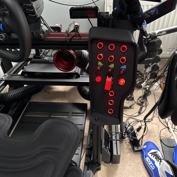 OSG Sim Racing Button Box: Sport - Red Edition - Etsy