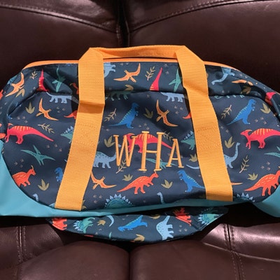 Wildkin Jurassic Overnighter Duffel Bag Personalized Dinosaur - Etsy