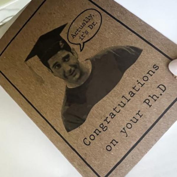 Friendly Sitcom Doctor - PHD Grad, Med School Grad, Doctor Graduation ...