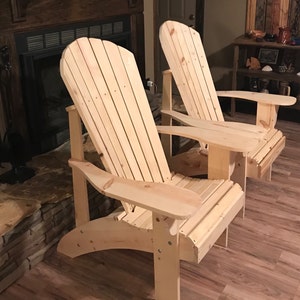 Grandpa Adirondack Chair Plans Etsy