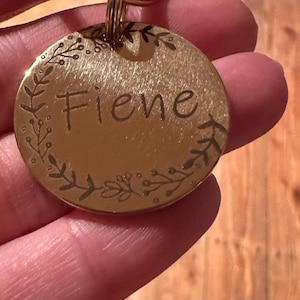 Free Entgraved Dog Tag,Double Side Silent Collar Tag,Custom Collar Tag,Personalized Cat Tag,Cat ID Tag,Dog ID Tag,Dog Name Tag,Pet Name Tag