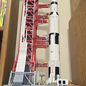 Launch Tower Mk I mit Motorized Crawler für Saturn V 21309 92176 C5656 Neu