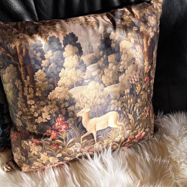 Tropical Flowers Butterfies Pillows Cover Nordic Style Throw Pillow