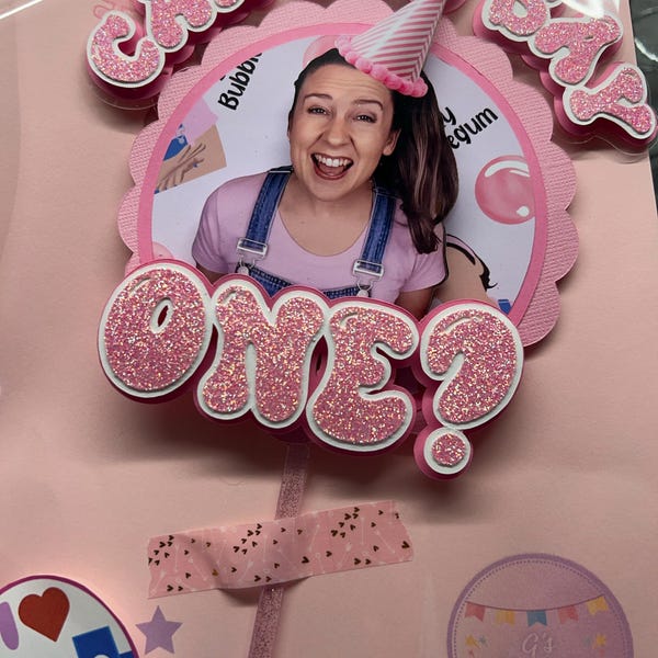 Cinnamoroll Theme Cake Topper Etsy