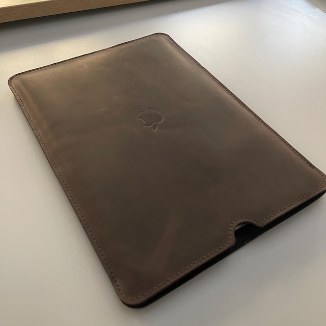 Custom Genuine Leather MacBook Air & Pro Sleeve 13