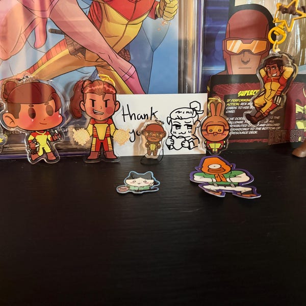 Chiikawa X Invincible Keychains (discontinuing) - Etsy