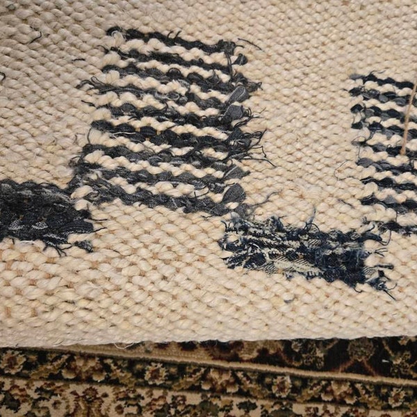 Natural Jute Rug Jute Braided Rug Bohemian Jute Rug Rectangular Jute ...