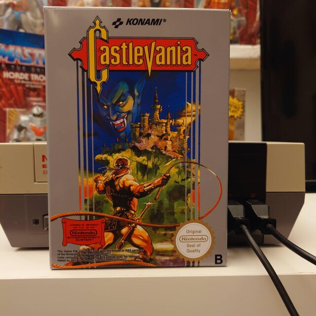 ♪昔のカルテ箱 任天堂 Nes Castlevania ボックス - Etsy 日本