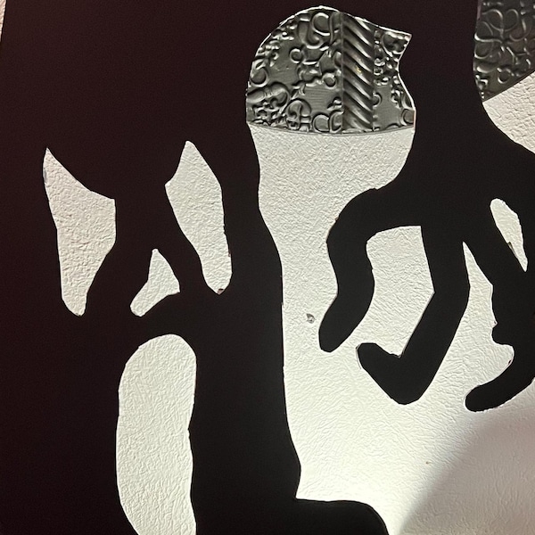 7ft 8ft 10ft Life Size Bigfoot Pattern Scroll Saw, Sasquatch Silhouette ...