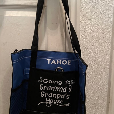 Custom Child's Tote, Going to Grandma's House, Nana's House, Grandma ...