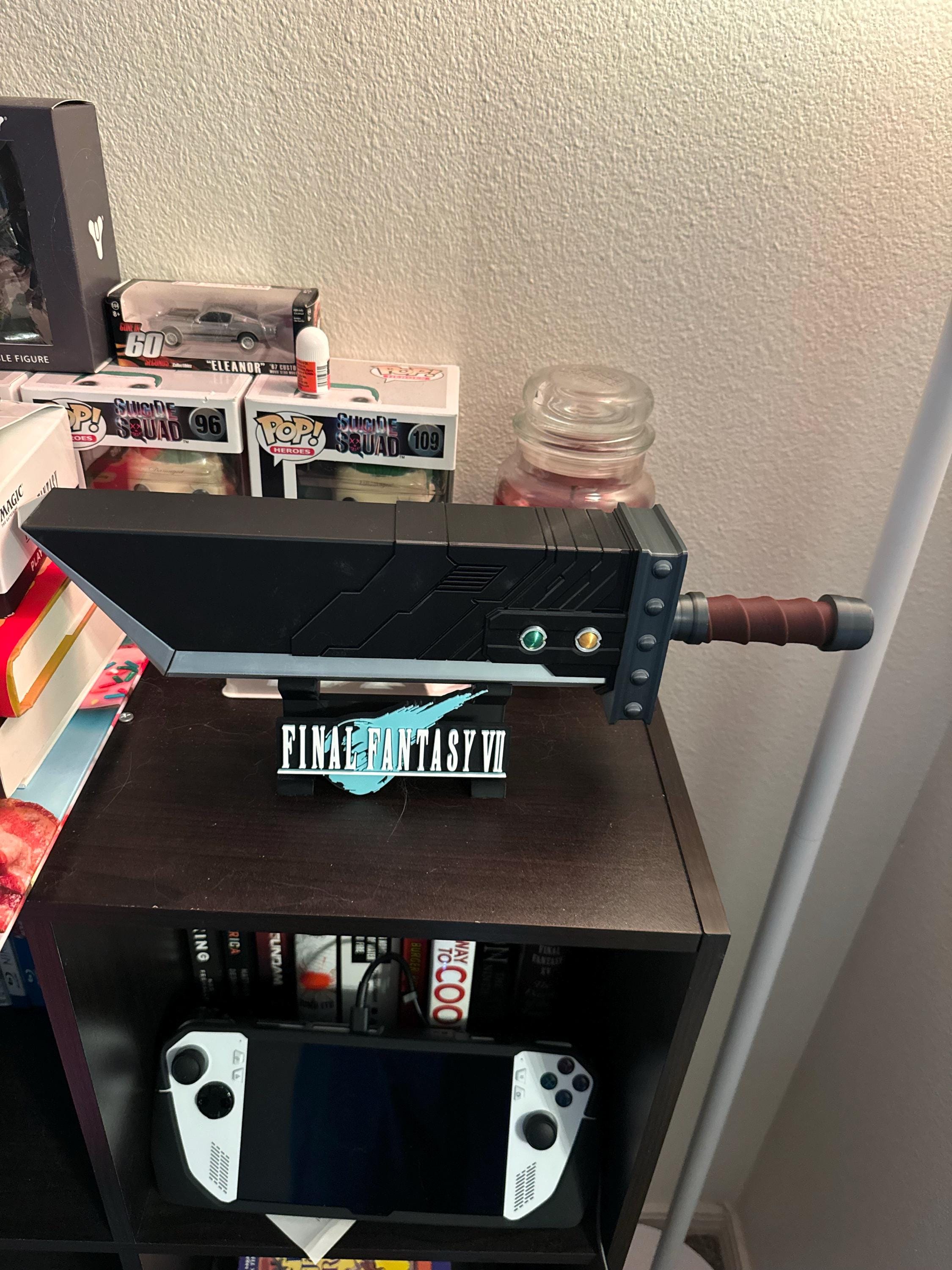 MTG Final Fantasy Buster Sword Deck Box Inspired | Magic the Gathering | EDH | 100 Card | Fable Forged Workshop