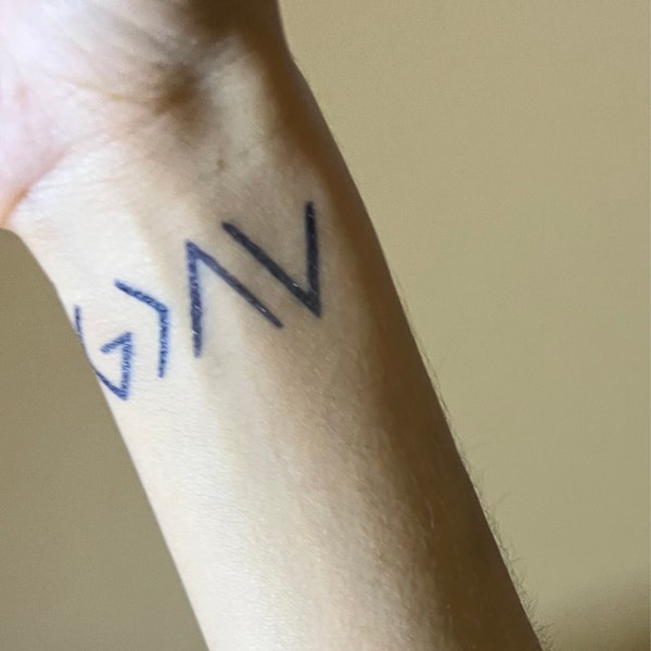 God is Greater Than My Highs and Lows Symbol Semi-permanent 2-week ...