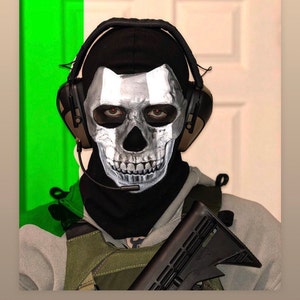 Ghost mask V2 Operador MW2 airsoft -  Portugal