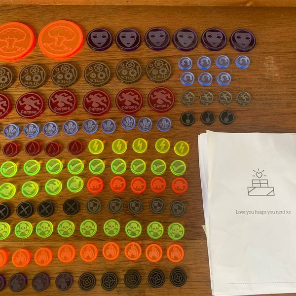 Malifaux 3E Token Bundle (115 Tokens) - Etsy