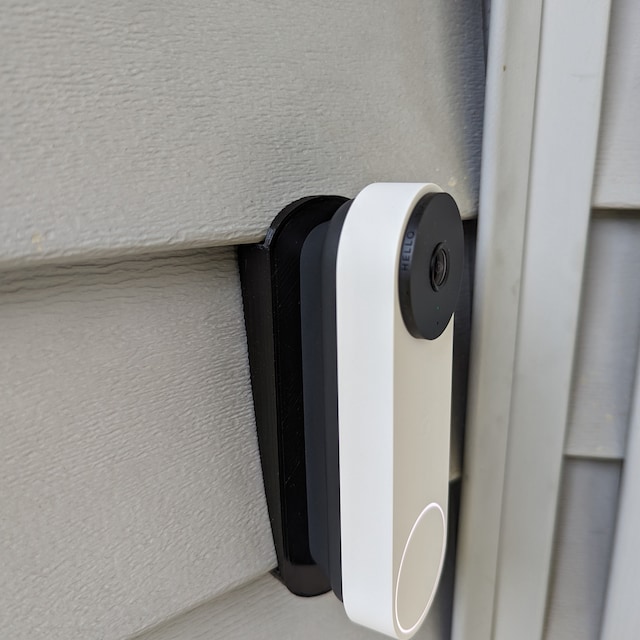 Nest Doorbell TEYOUYI Vinyl Siding Angle Adjustment Mount