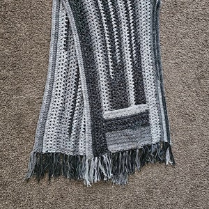 EASY Crochet Shawl PATTERN, Womens Scarf Pattern, Crochet Wrap With ...