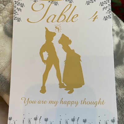 Watercolor Little Mermaid Table Numbers - Etsy