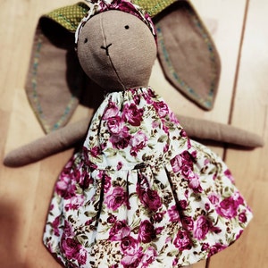 Basic Bunny Sewing Pattern Rabbit With Clothing Instant Download ...