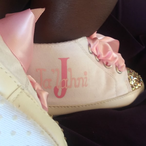 personalised baby girl shoes