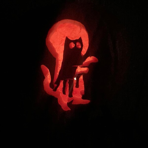 Axolotl Pumpkin Carving Stencil Simple Pumpkin Carving Template Cute