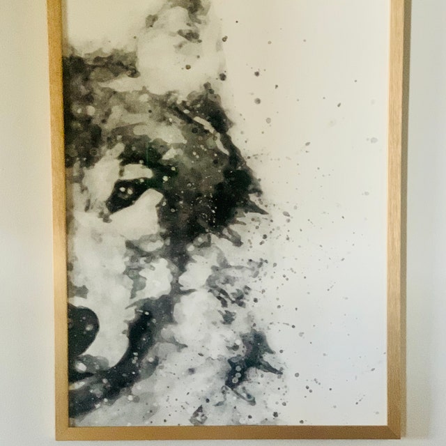 アート・デザイン・音楽 WOLS PHOTOGRAPHS WATERCOLOURS ETCHINGS Watercolor Wolf' Art Print – jumpinkmonkey