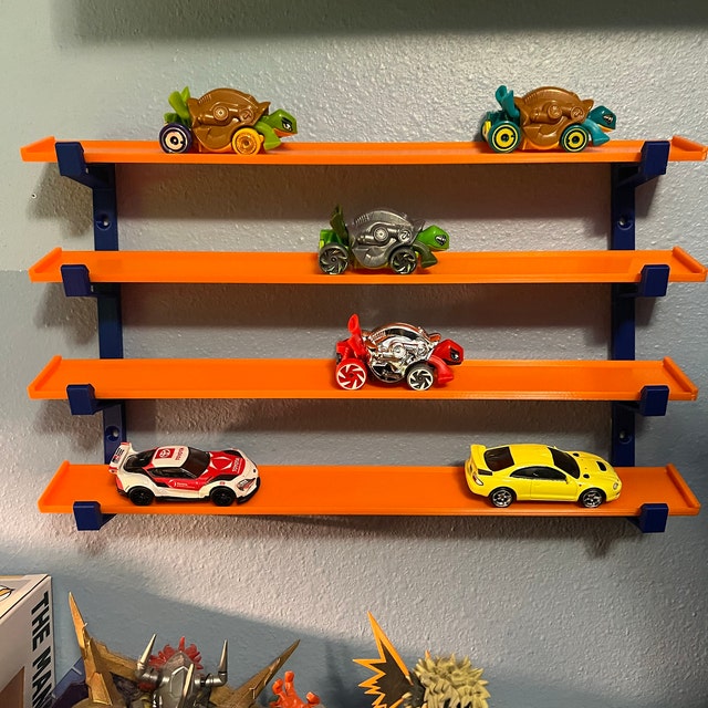 Single Lane Wall Mount | Hot Wheels Track Compatible Wall Mount