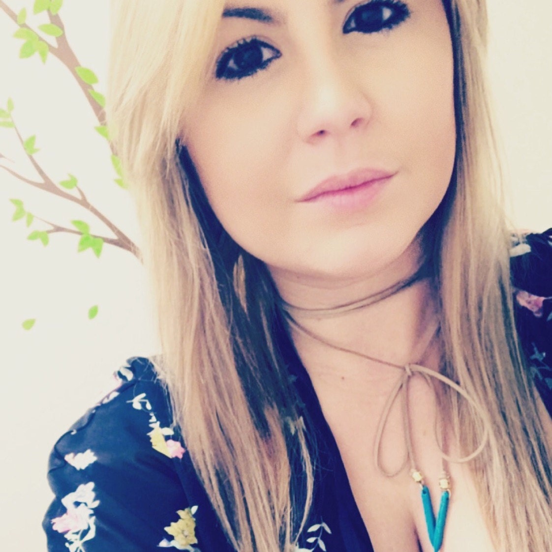 TURQUOISE LEATHER CHOKER necklace | coastal cowgirl western jewelry | boho lariat y necklace | vegan leather | adjustable wrap | NELE2AC