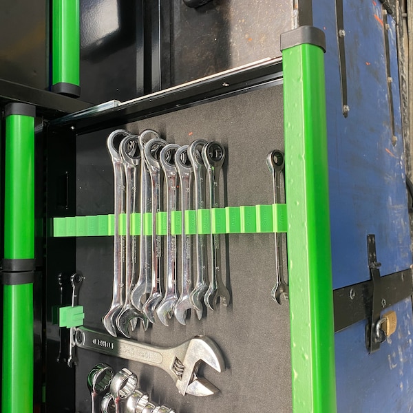 Large Spanner Rack - Angled | 6mm-32mm (27 Slot) | Spanner Holder ...