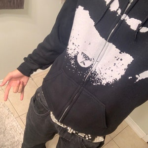 Ken Carson Actual Hate Teen X Full Zip Hooded Sweatshirt Merch