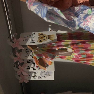Safari Animals Baby Clothes Dividers, Wardrobe Organisation, Baby ...