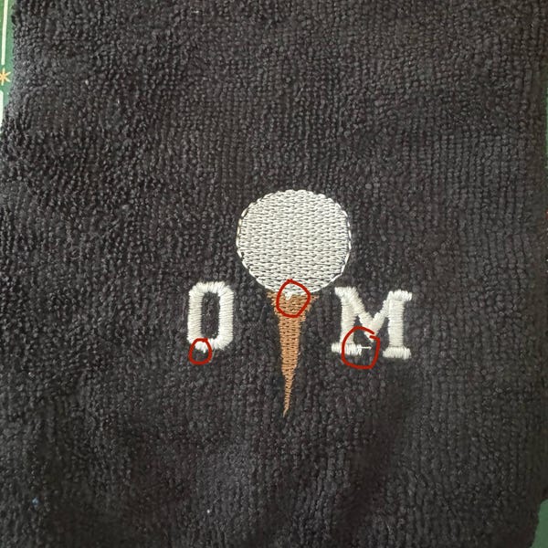 Custom Golf Towel With Kids Photo, Cool Golf Towel, Gifts For The Golfing Dad, Christmas Golf Gift main image 1