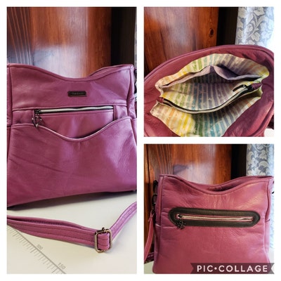 Emilina Handbag With Internal Zipper Pocket Divider (Download Now) - Etsy