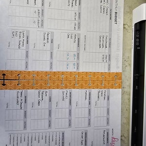 Editable BIG Happy Planner Lined Calendar Inserts, Printable Monthly ...