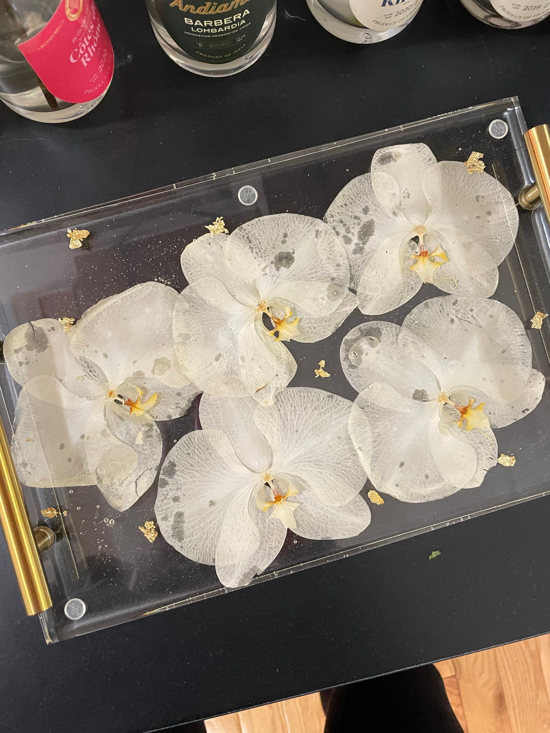 Preserved flowers from Jessa's etsy review