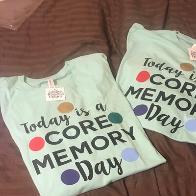 THE ORIGINAL Today is a Core Memory Day Tshirt, Inside Out Shirt ...