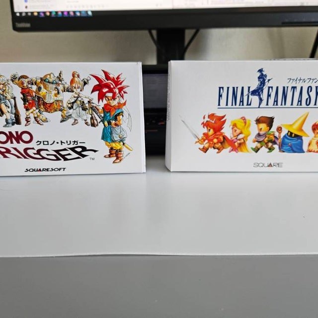 Chrono Trigger クロノ・トリガーkurono Torigā Super Famicom Box and
