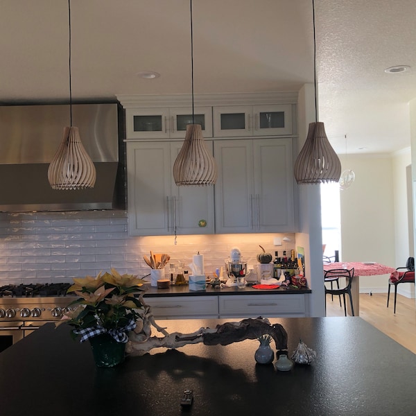 modern pendant light for kitchen island