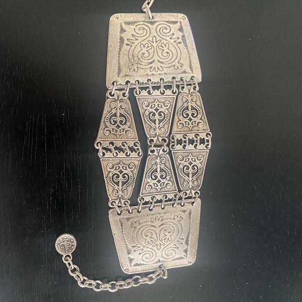 Chunky statement belt - Silver main image 0